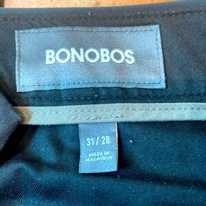 Dark navy Bonobos. Gently used. Size 31 waist. 28 length. Tuesdays!